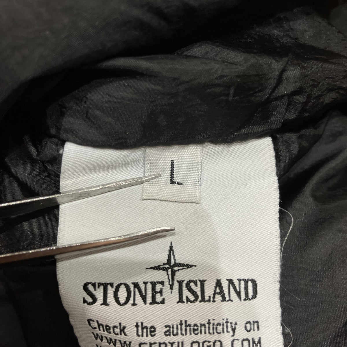 STONE ISLAND GARMENT DYED CRINKLE REPS NY DOWNガーメントダイダウンジャケット691541223 古着・中古-7枚目のアイテム画像