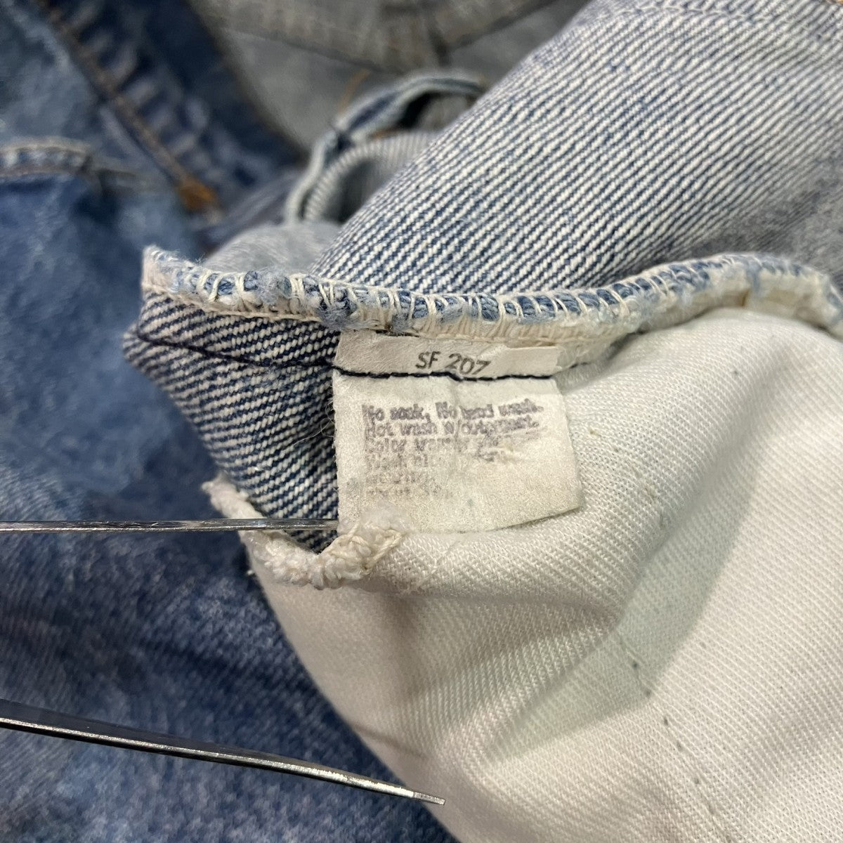 LEVI’S 70'sフレアデニムパンツ684 古着・中古-5枚目のアイテム画像