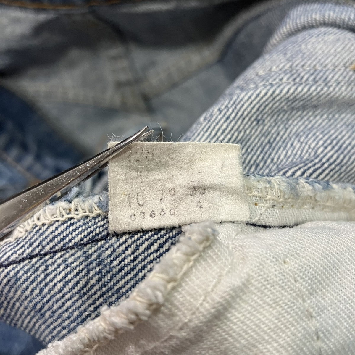 LEVI’S 70'sフレアデニムパンツ684 古着・中古-6枚目のアイテム画像