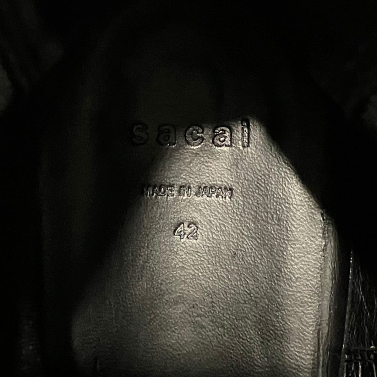 sacai 22SSChelsea Bootsサイドゴアブーツ22-02767M 古着・中古-7枚目のアイテム画像