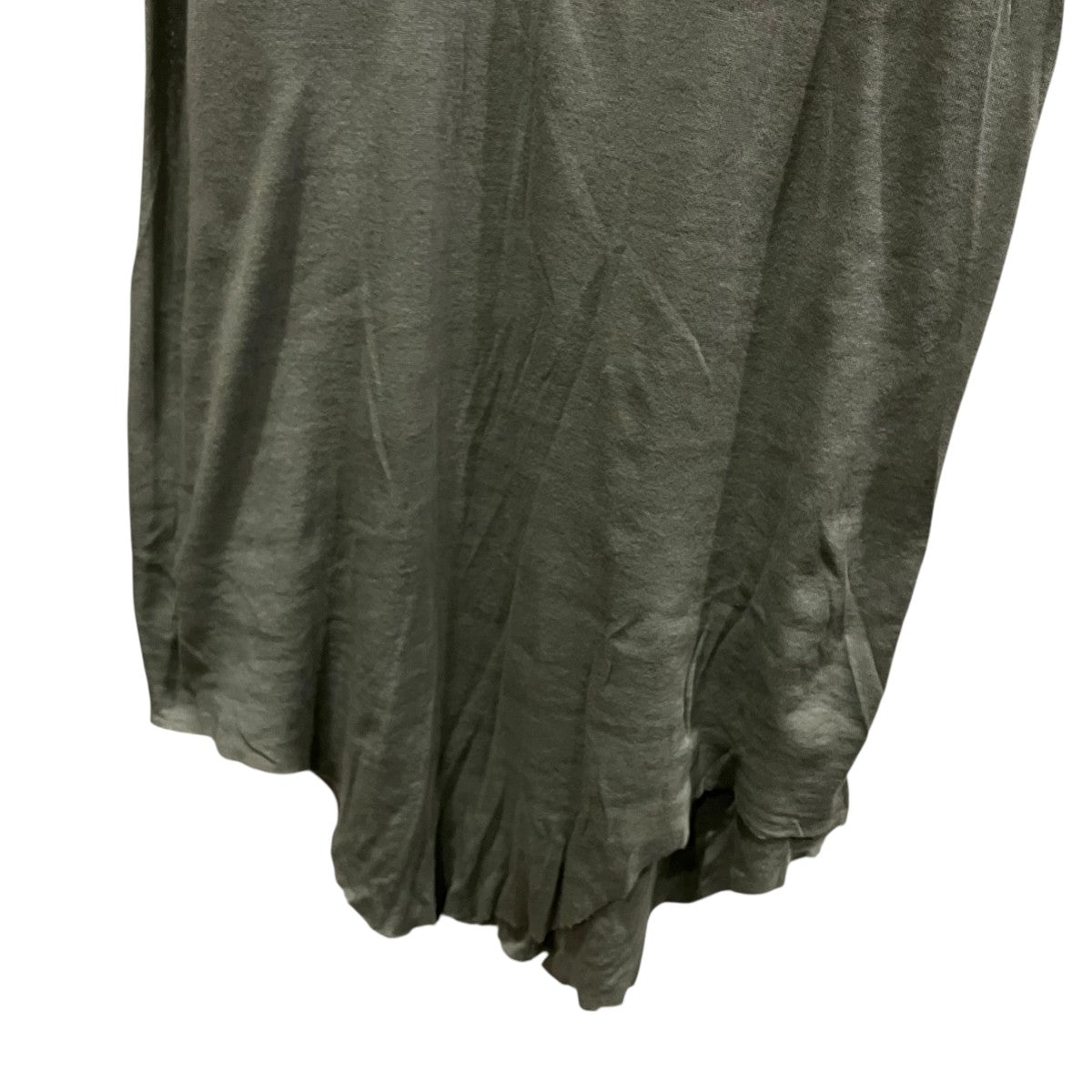 RICK OWENS BASIC RIB TANKタンクトップRU01F2150-MR 古着・中古-4枚目のアイテム画像