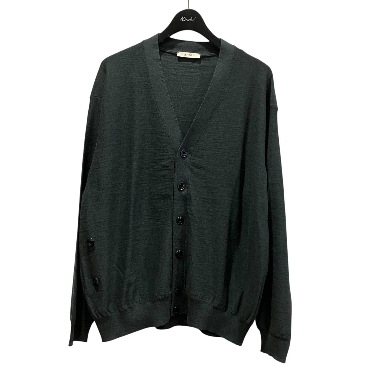 RELAXED TWISTED CARDIGANVネックカーディガンTO1082 LK087
