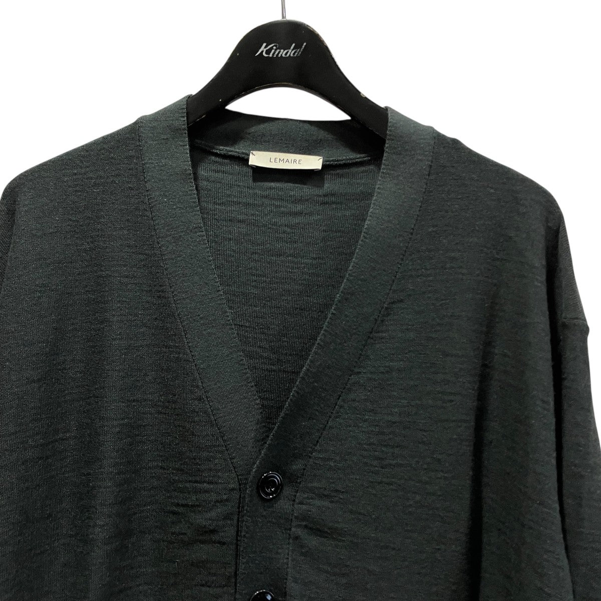 RELAXED TWISTED CARDIGANVネックカーディガンTO1082 LK087