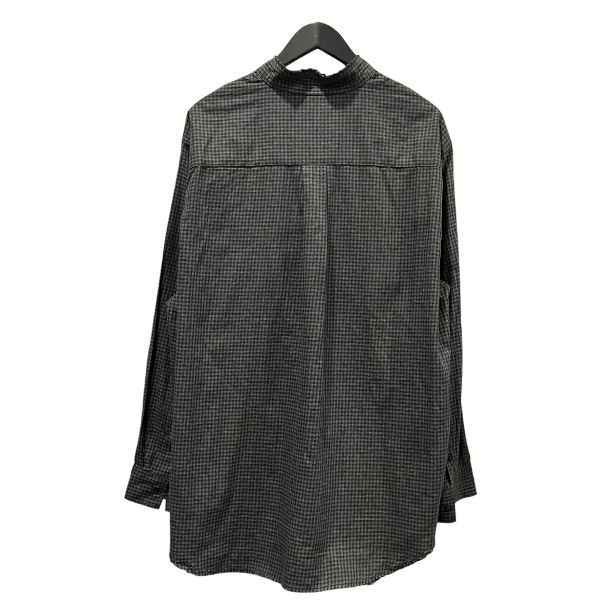cut off collar shirtカットオフカラーシャツB-006-S01B