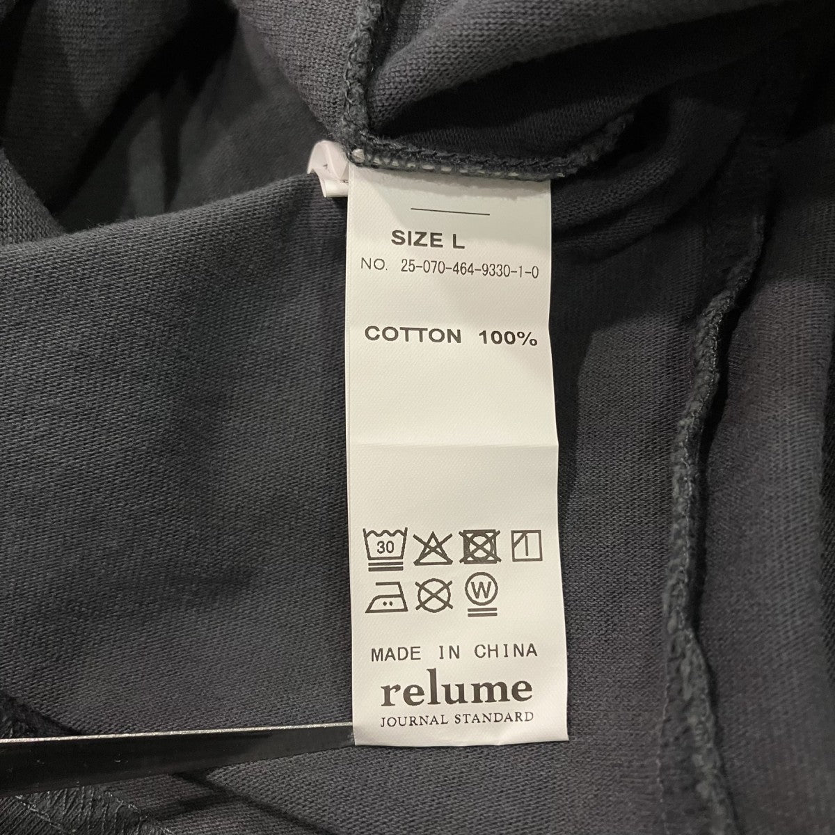 25SSフェード加工長袖Tシャツ25070464933010