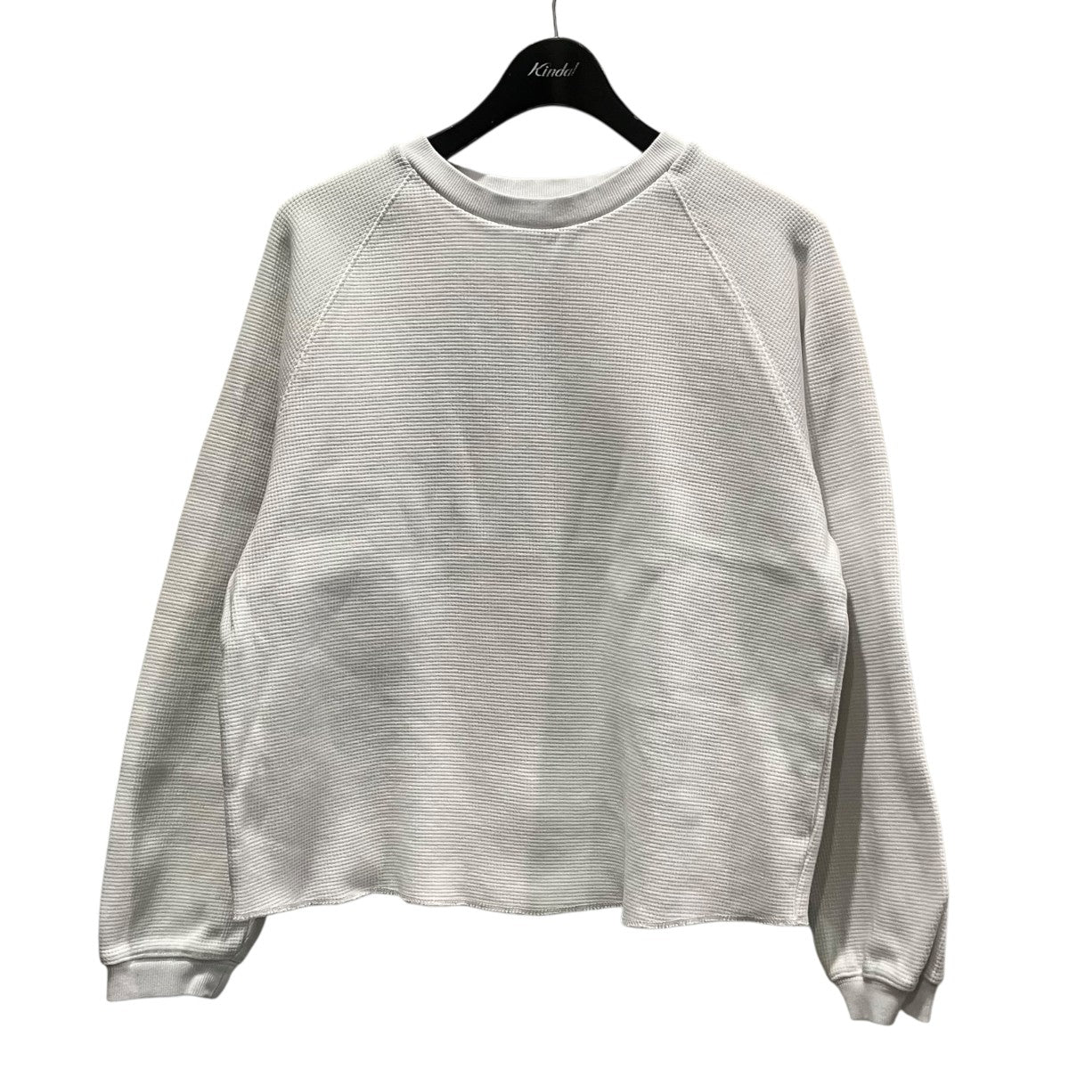 WISM 26SSWISM ORIGINAL PRODUCT Waffle Crewサーマルカットソー26070596200010 古着・中古-1枚目のアイテム画像