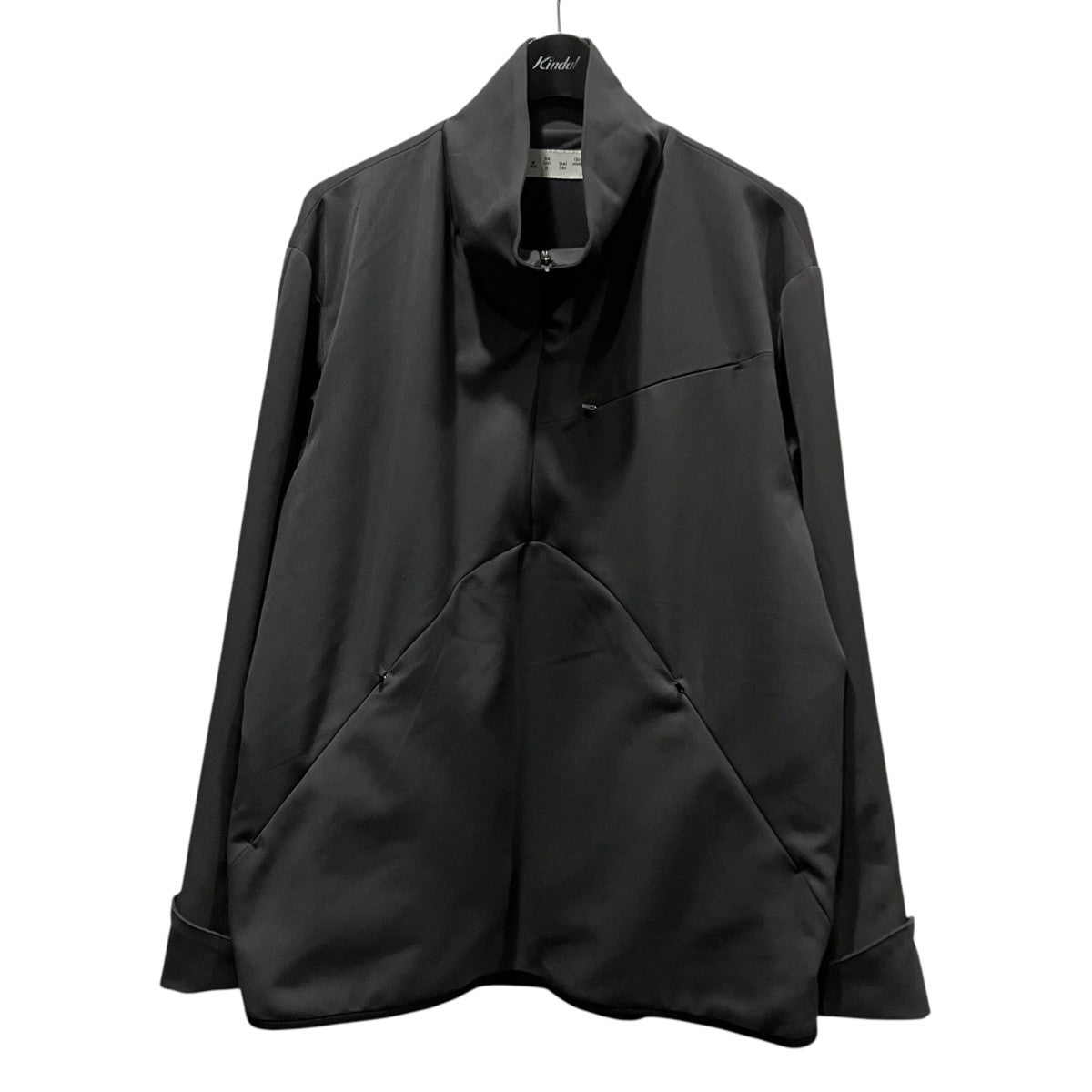 BAL×ii iiiiiiii 26SSTECHNICAL WOOL PULLOVER ASPHALTハーフジッププルオーバーBAL-2181 古着・中古-1枚目のアイテム画像