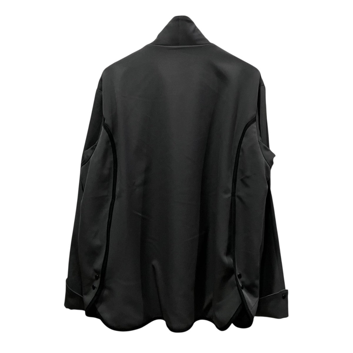 BAL×ii iiiiiiii 26SSTECHNICAL WOOL PULLOVER ASPHALTハーフジッププルオーバーBAL-2181 古着・中古-2枚目のアイテム画像