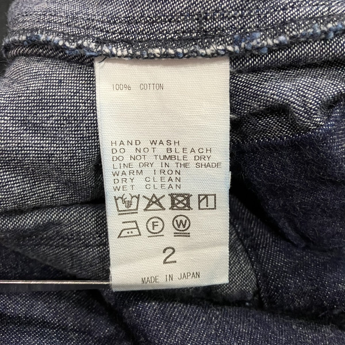 8oz SELVEDGE DEINIM PANTSデニムパンツCCFS05UNI