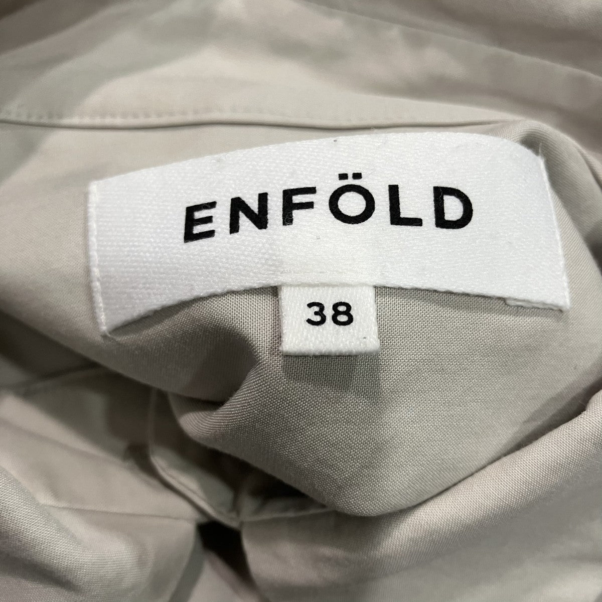 ENFOLD ランダムフレアシャツ300FS930-0110 古着・中古-5枚目のアイテム画像