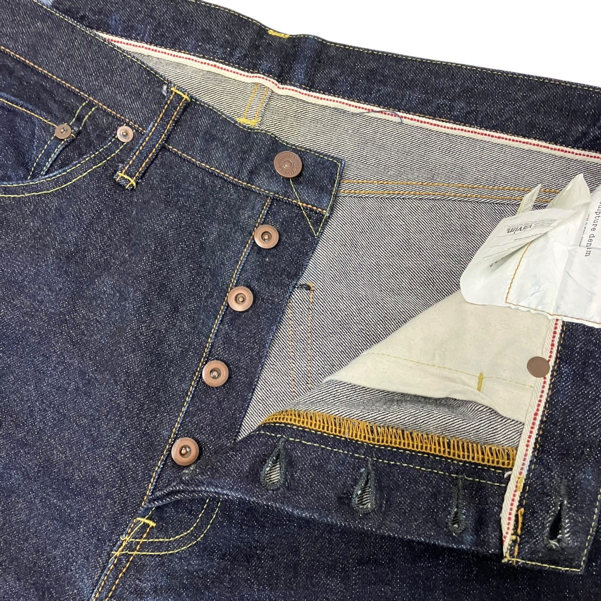 VISVIM 23AWワイドデニムパンツ0123205005001 SOCIAL SCULPTURE 00RAW 古着・中古-3枚目のアイテム画像