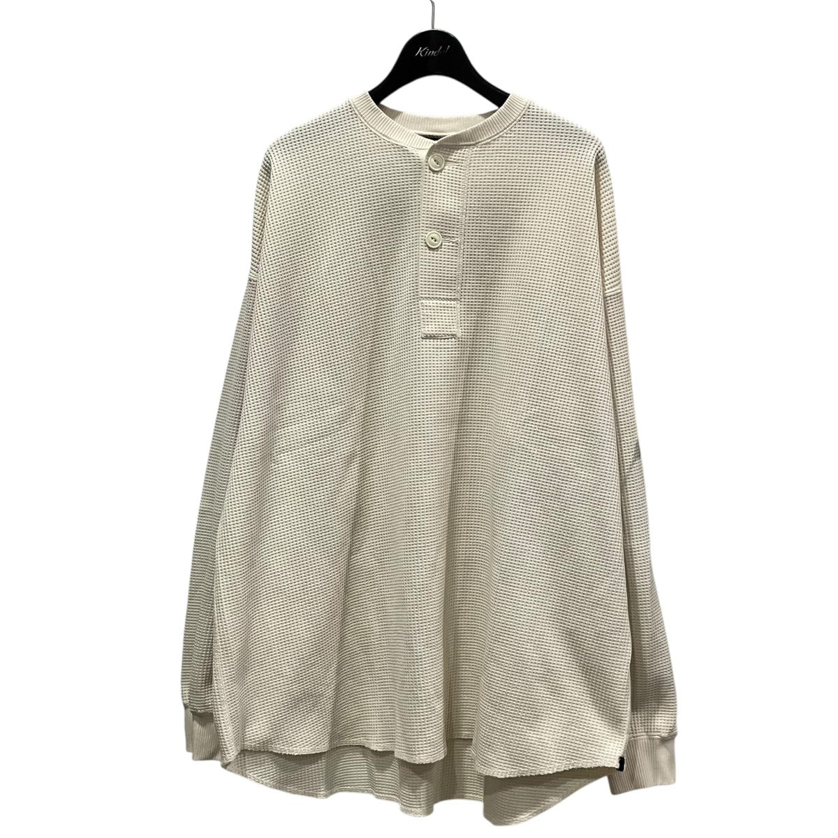 TECH THERMAL CREW L SサーマルヘンリーネックカットソーBE-33023