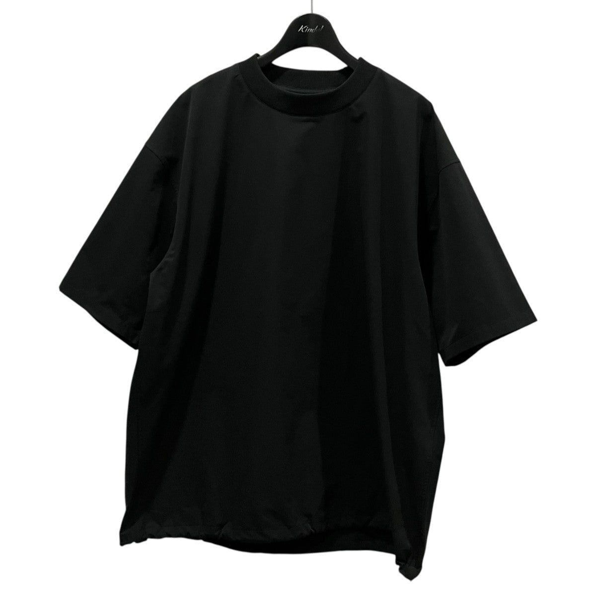 TECH MOCK NECK S S TEE裾ドローコードテックTシャツBE-63025