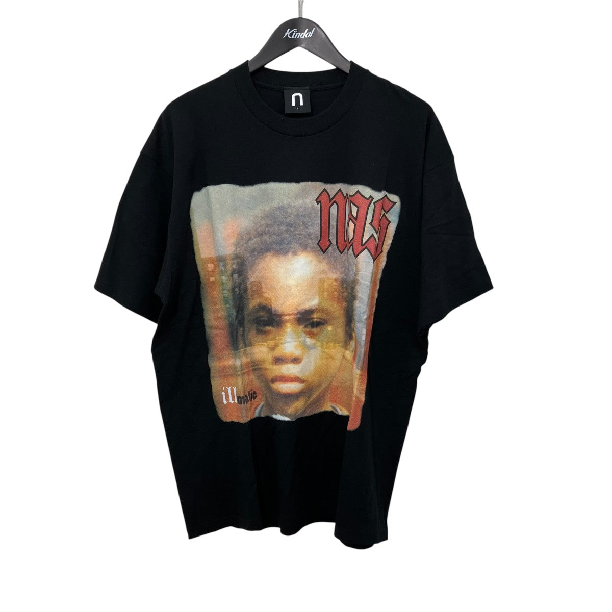 NUBIAN×Nas illmatic 30周年記念プリントTシャツ 古着・中古-1枚目のアイテム画像