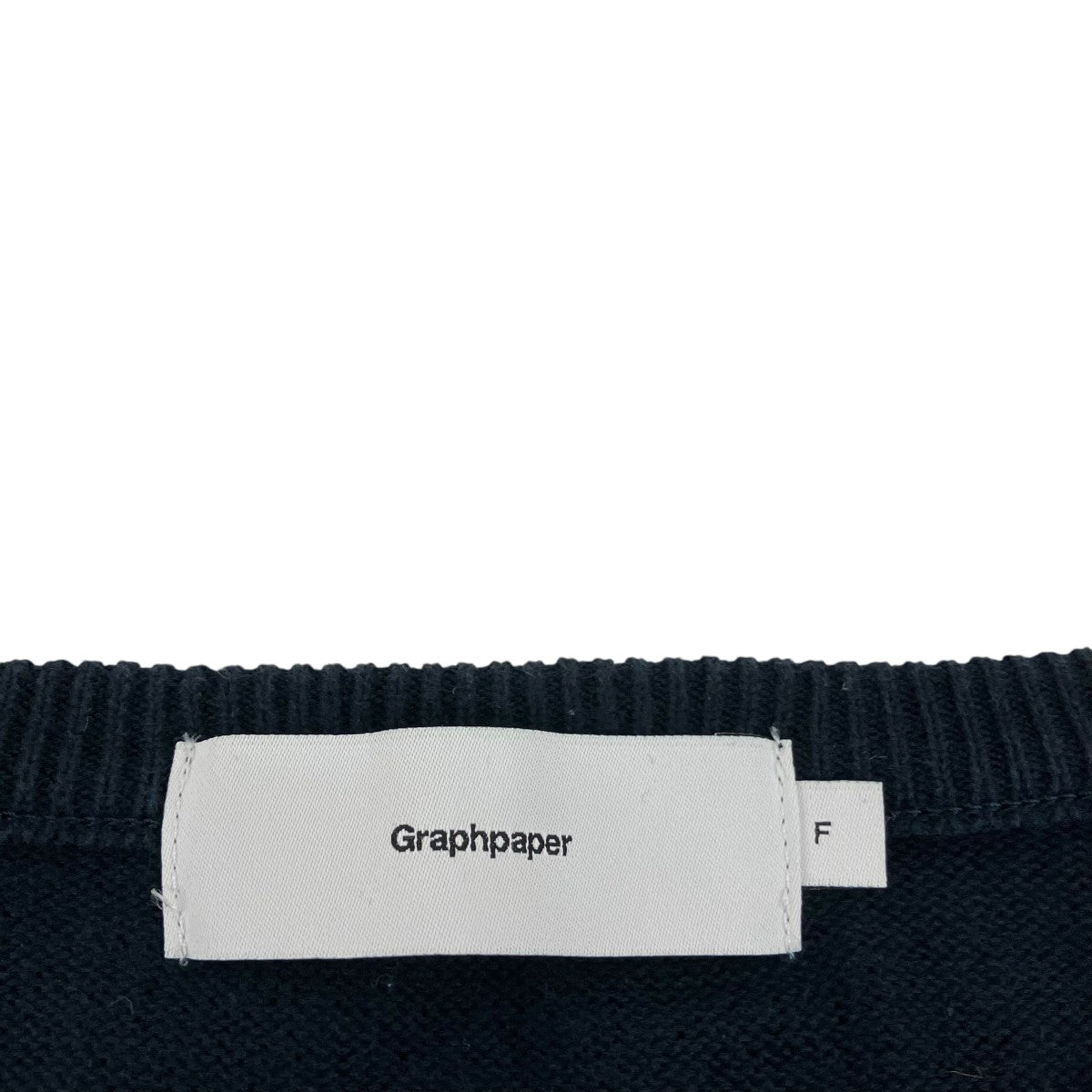 Graphpaper プルオーバーニットGM17-S-201 古着・中古-5枚目のアイテム画像