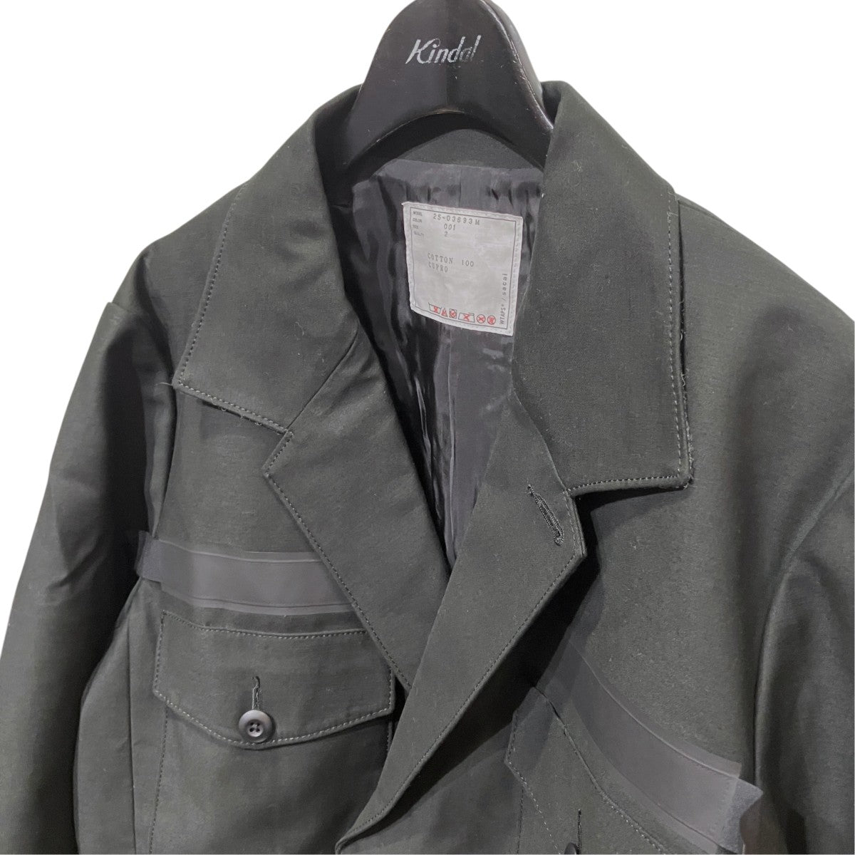Cotton Back Satin Jacketコットンバックサテンジャケット25-03693M