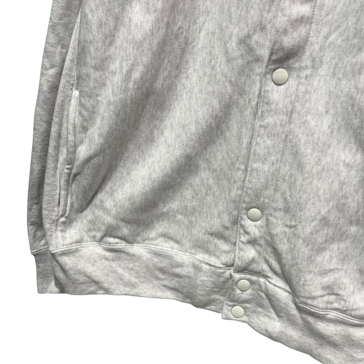 Soft＆Hard Sweat Snap Cardiganスウェットブルゾン