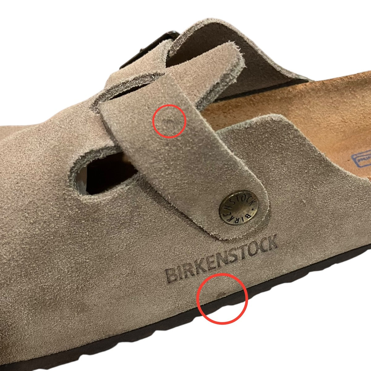 Birkenstock ベージュ ボストン サンダル 28.0 BIRKENSTOCK(ビルケンシュトック) BOSTONボストンサンダル ベージュ
