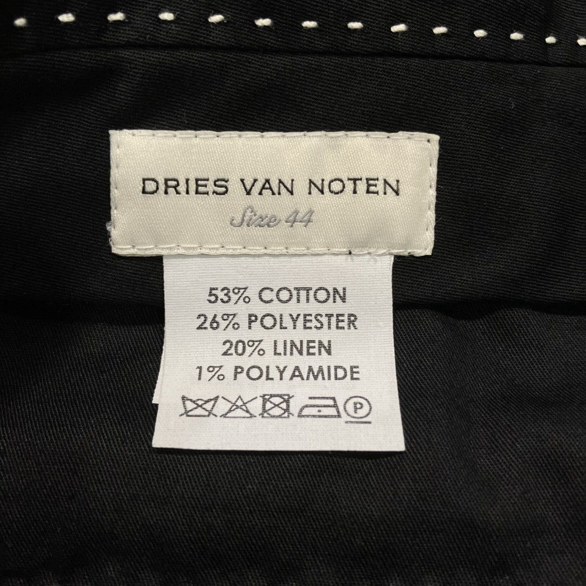 DRIES VAN NOTEN 総柄セットアップ 古着・中古-6枚目のアイテム画像