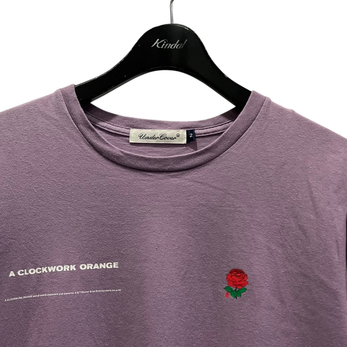 UNDERCOVER 時計仕掛けのオレンジバックプリントTシャツ 古着・中古-3枚目のアイテム画像