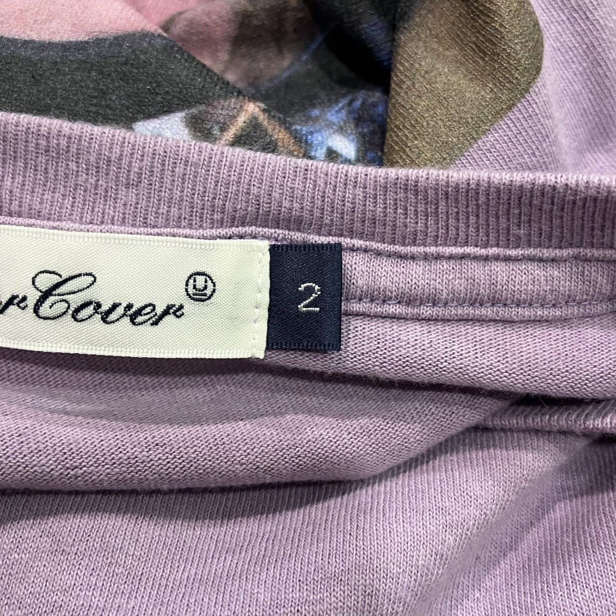 UNDERCOVER 時計仕掛けのオレンジバックプリントTシャツ 古着・中古-4枚目のアイテム画像