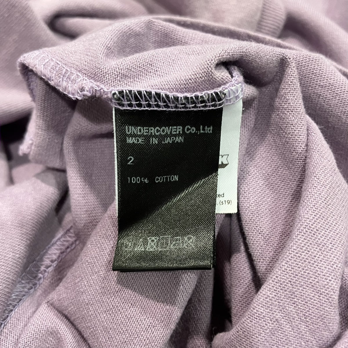 UNDERCOVER 時計仕掛けのオレンジバックプリントTシャツ 古着・中古-5枚目のアイテム画像