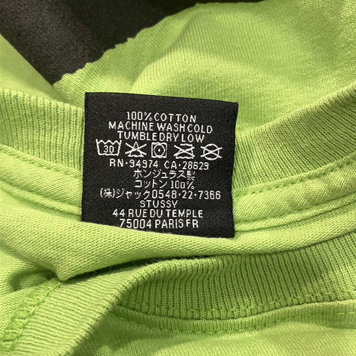 stussy ダイスプリントTシャツ 古着・中古-5枚目のアイテム画像