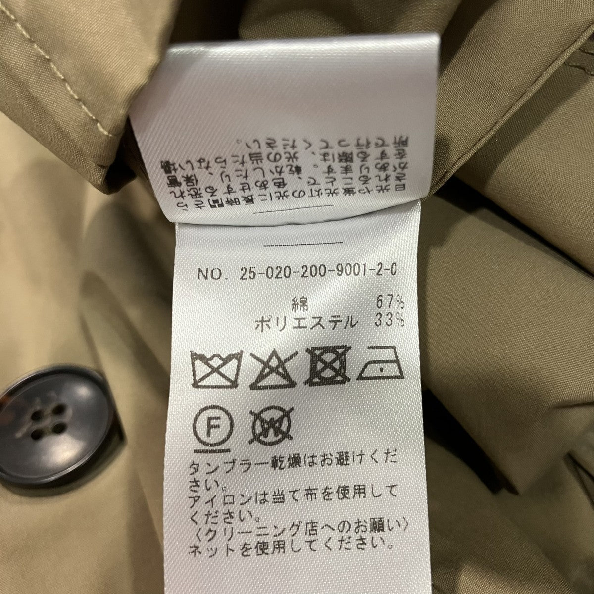 25SSC／Pミドル丈トレンチコート25020200900120