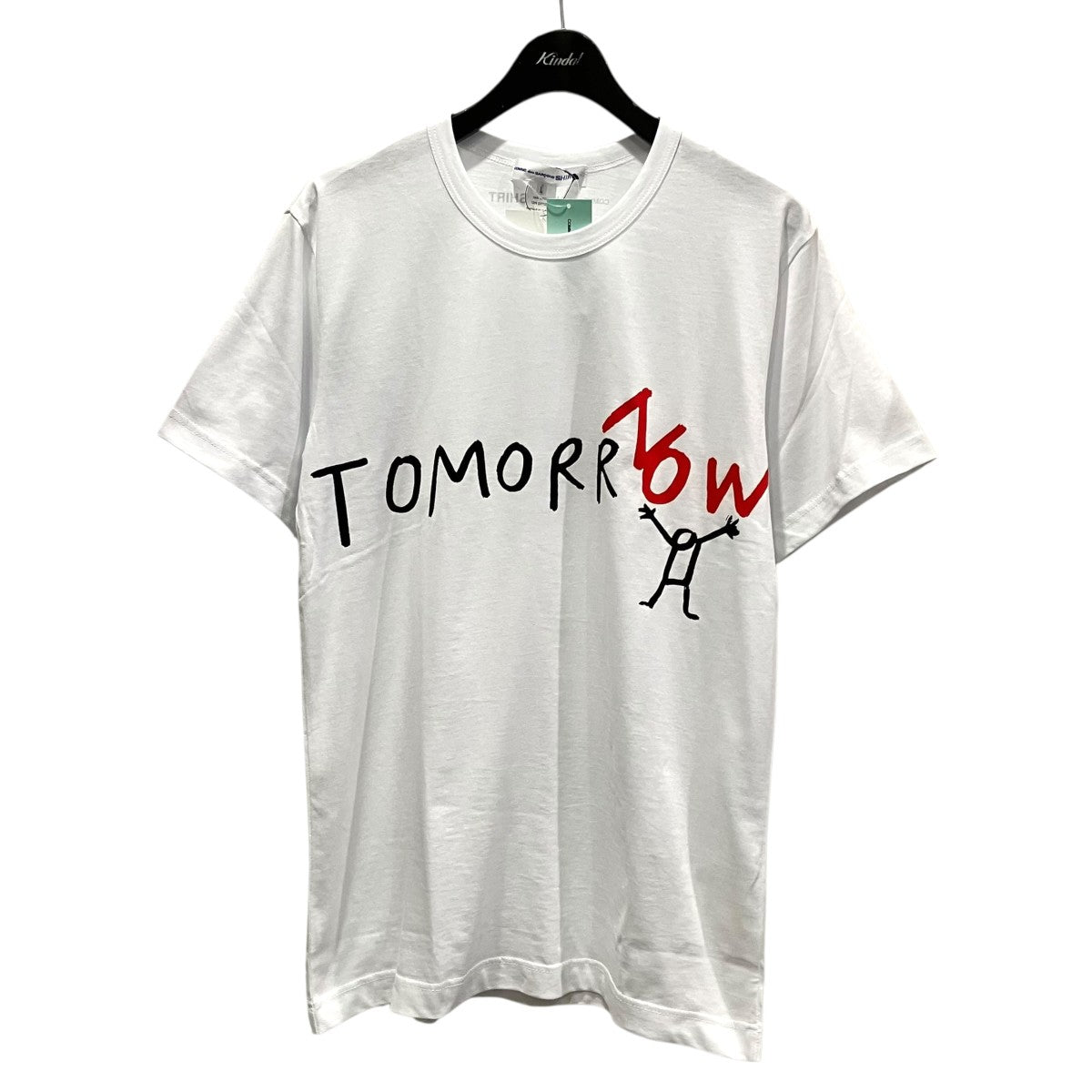 COMME des GARCONS SHIRT 26SSプリントTシャツFQ-T032 古着・中古-1枚目のアイテム画像