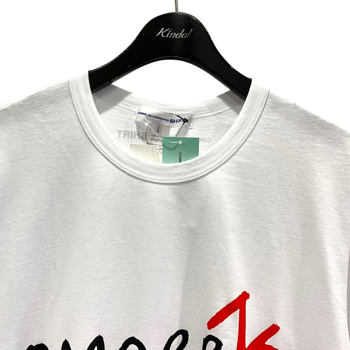 COMME des GARCONS SHIRT 26SSプリントTシャツFQ-T032 古着・中古-3枚目のアイテム画像