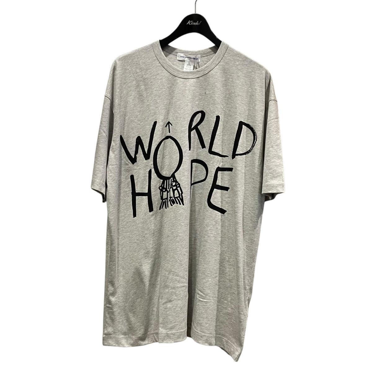 COMME des GARCONS SHIRT 26SSプリントTシャツFQ-T035 古着・中古-1枚目のアイテム画像