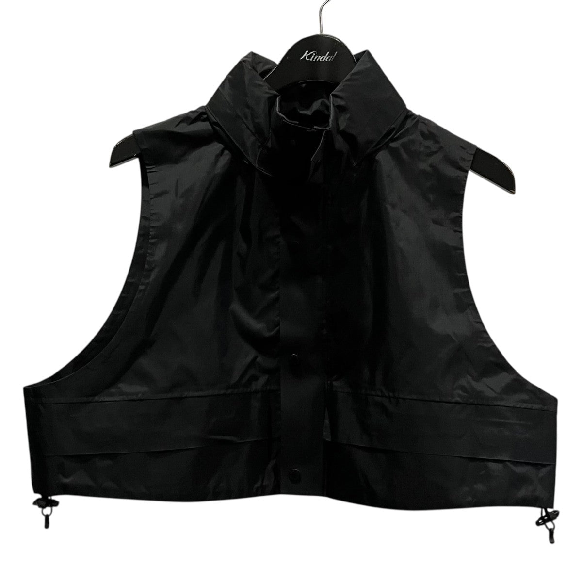 HYKE NYLON MOUNTAIN CROPPED VESTナイロンベスト231-17372 020 古着・中古-1枚目のアイテム画像