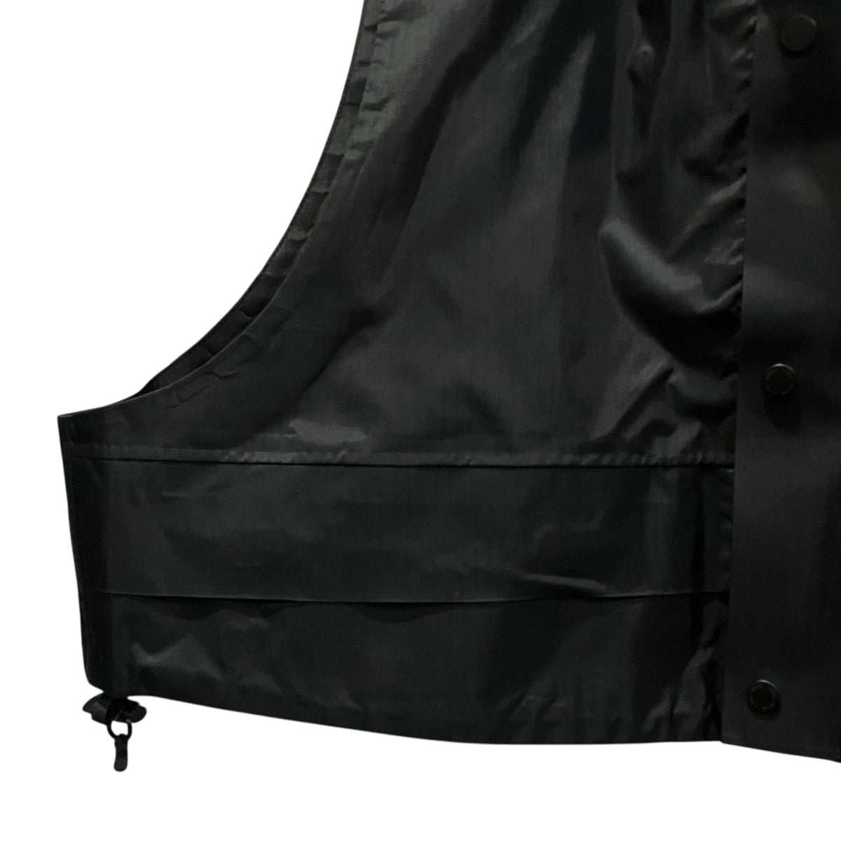HYKE NYLON MOUNTAIN CROPPED VESTナイロンベスト231-17372 020 古着・中古-4枚目のアイテム画像