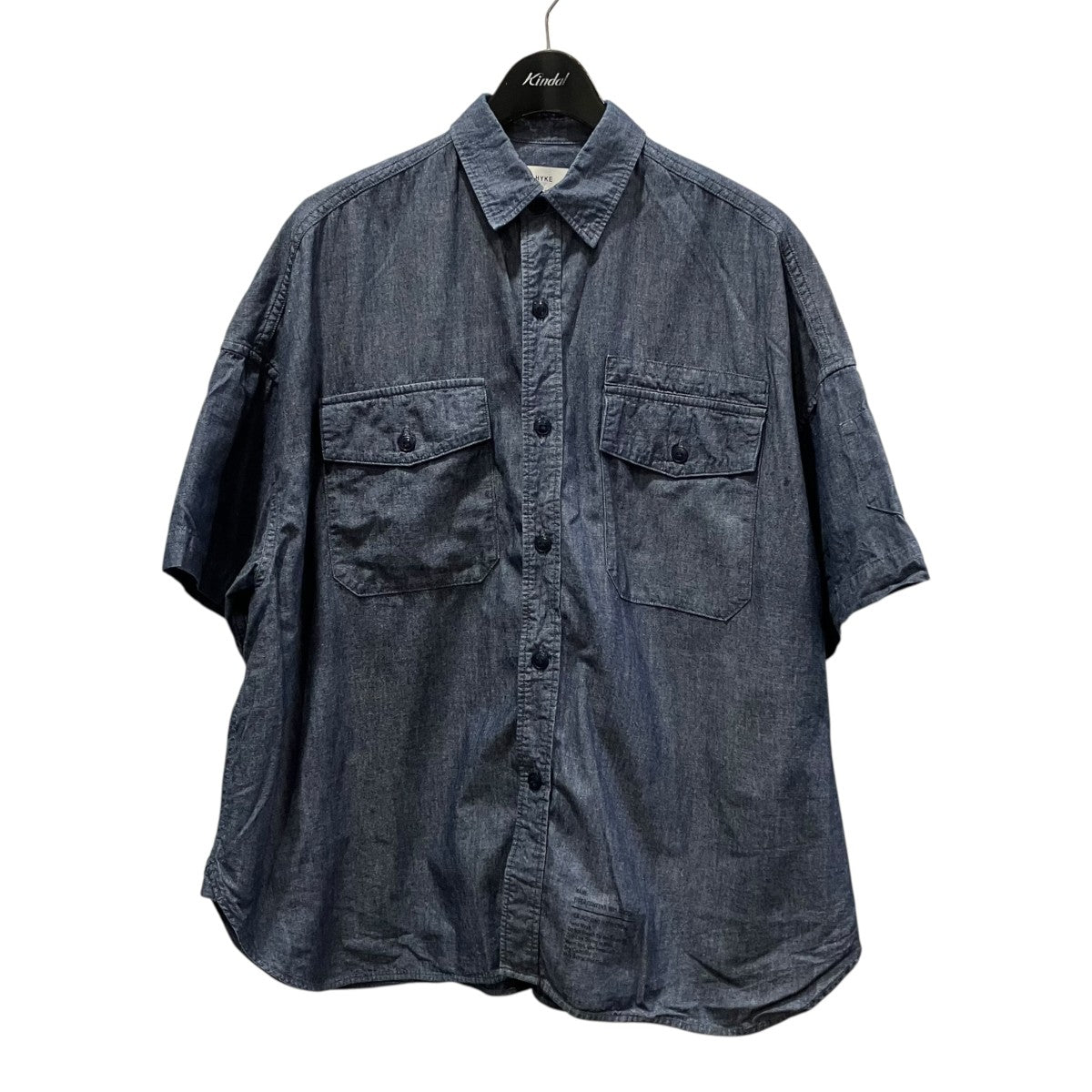 HYKE デニムシャツ201-15106 古着・中古-1枚目のアイテム画像