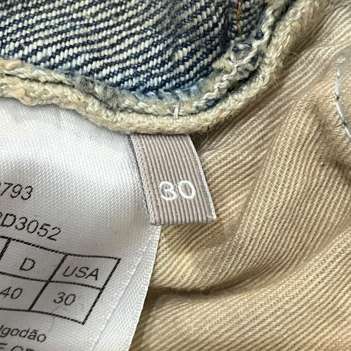 DIOR 26SSデニムパンツ683D002D3052 古着・中古-5枚目のアイテム画像