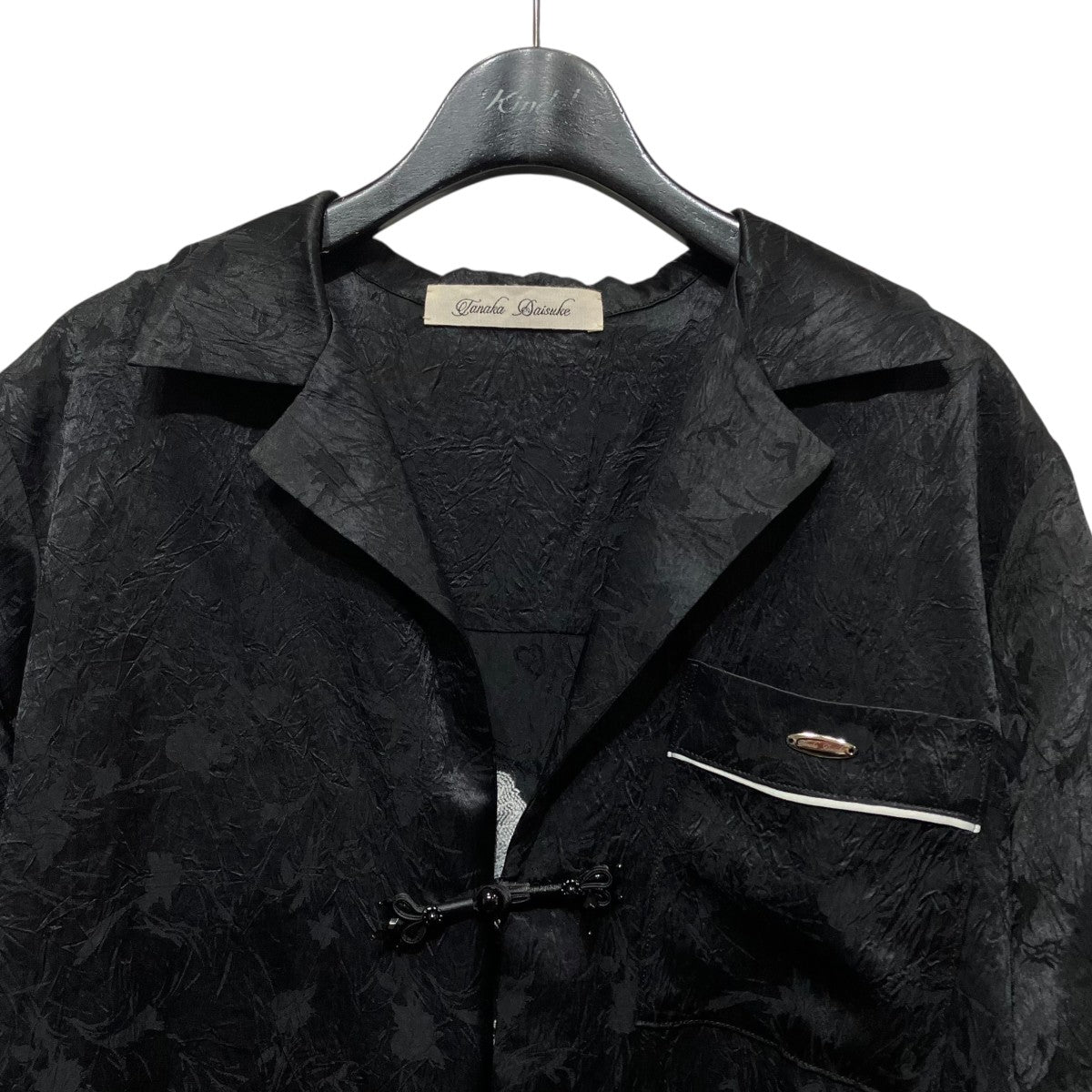 TANAKADAISUKE バック装飾チャイナシャツTD26SS-SH52 古着・中古-3枚目のアイテム画像