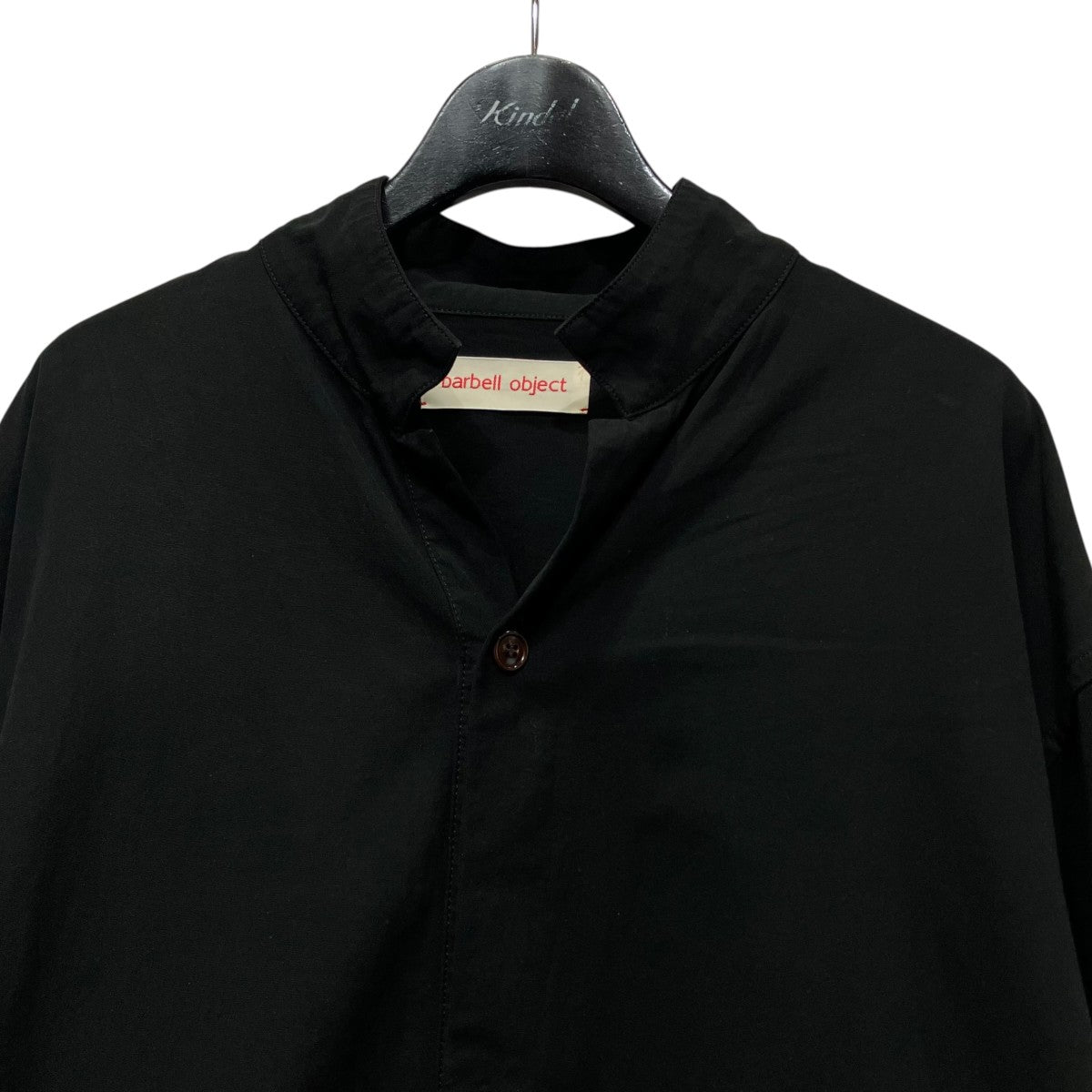 barbell object twill poプルオーバーシャツbo-06s05 古着・中古-3枚目のアイテム画像