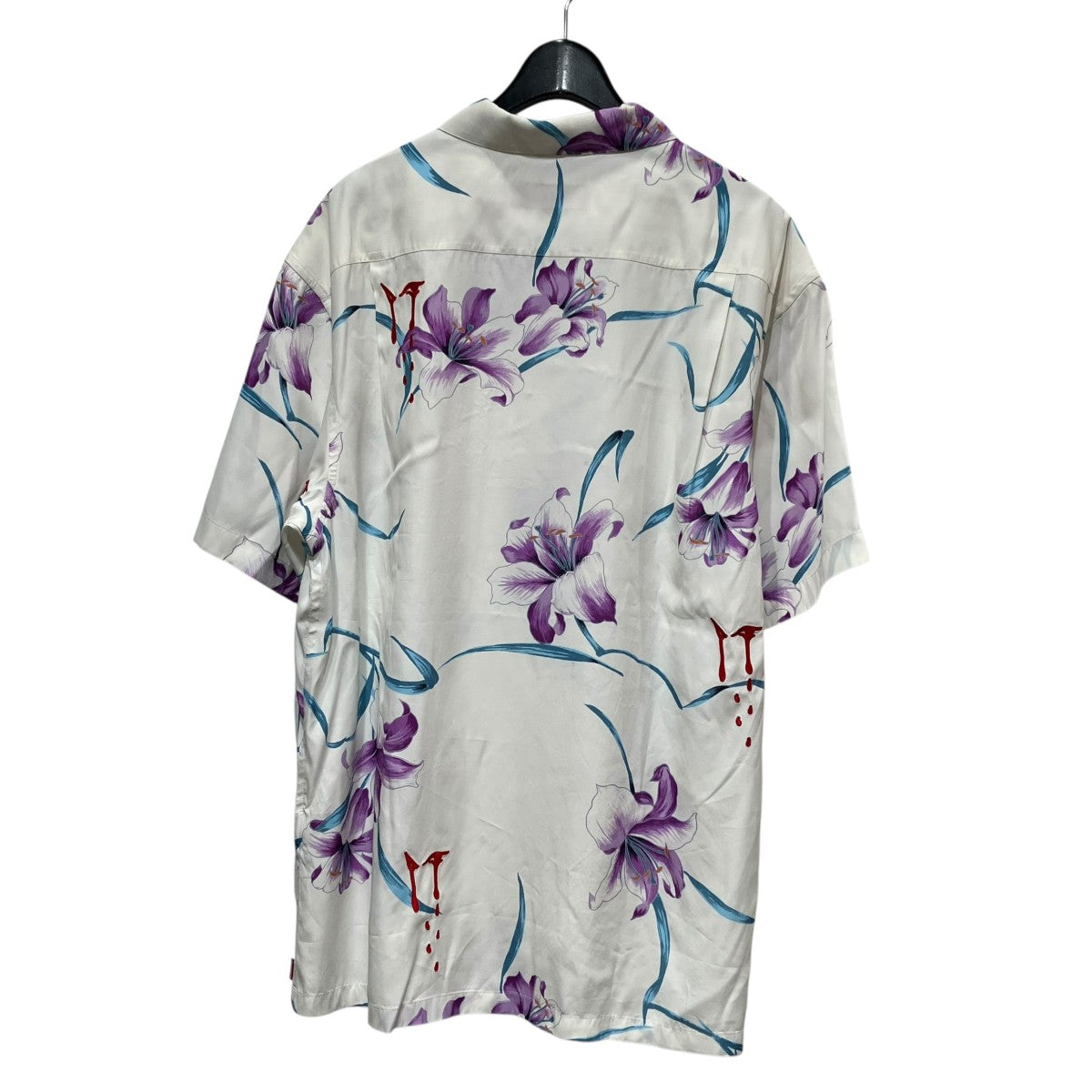 Supreme 26SSAOI Lilies S S Shirtアロハシャツ 古着・中古-2枚目のアイテム画像