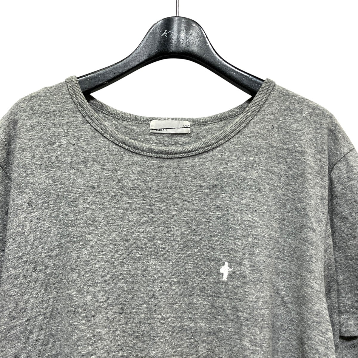 LAD MUSICIAN ワンポイント刺繍Tシャツ2108-712 古着・中古-3枚目のアイテム画像
