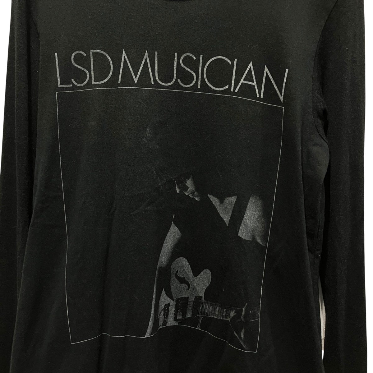 プリント長袖Tシャツ