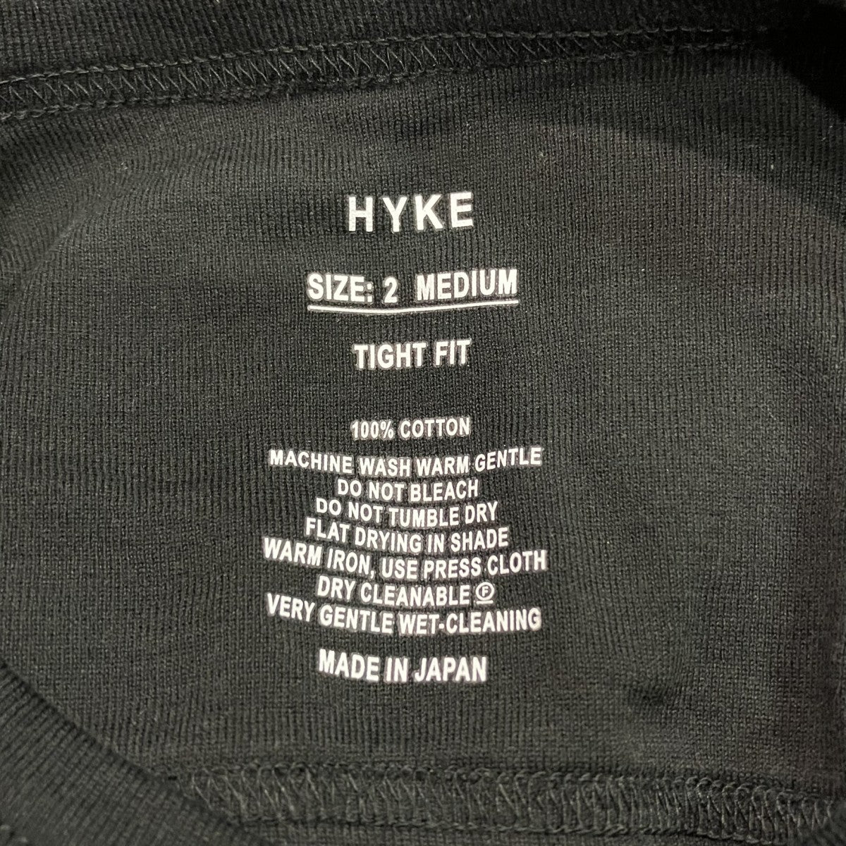 HYKE レイヤードカットソー251-12406 古着・中古-4枚目のアイテム画像