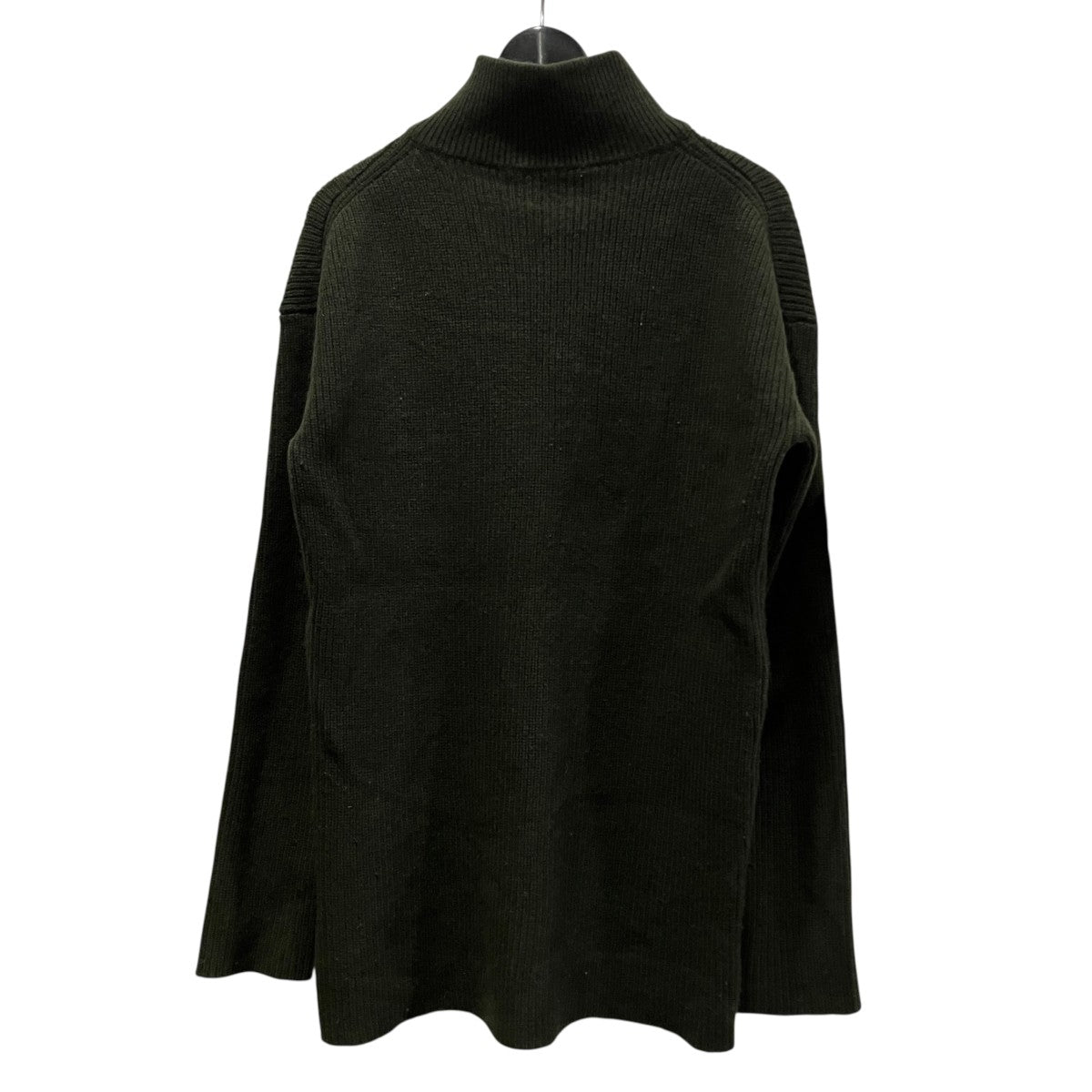 ウールカシミヤハーフジップニット8613-105-0017