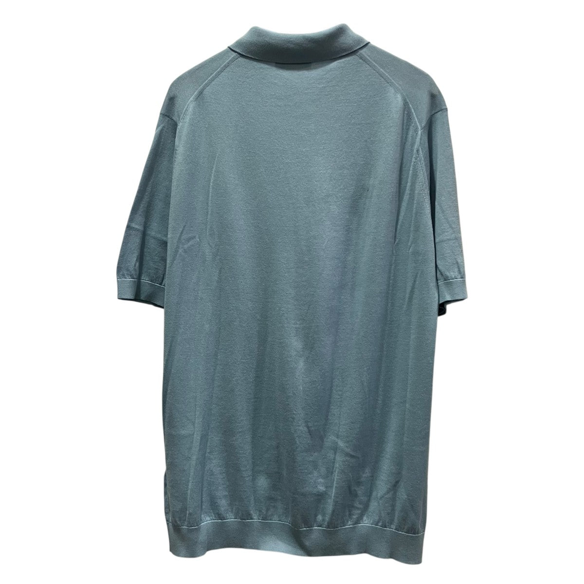 JOHN SMEDLEY 半袖ニットポロシャツ 古着・中古-2枚目のアイテム画像