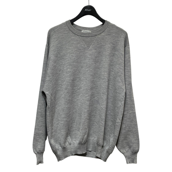 JOHN SMEDLEY(ジョンスメドレー) ウールニット グレー サイズ L