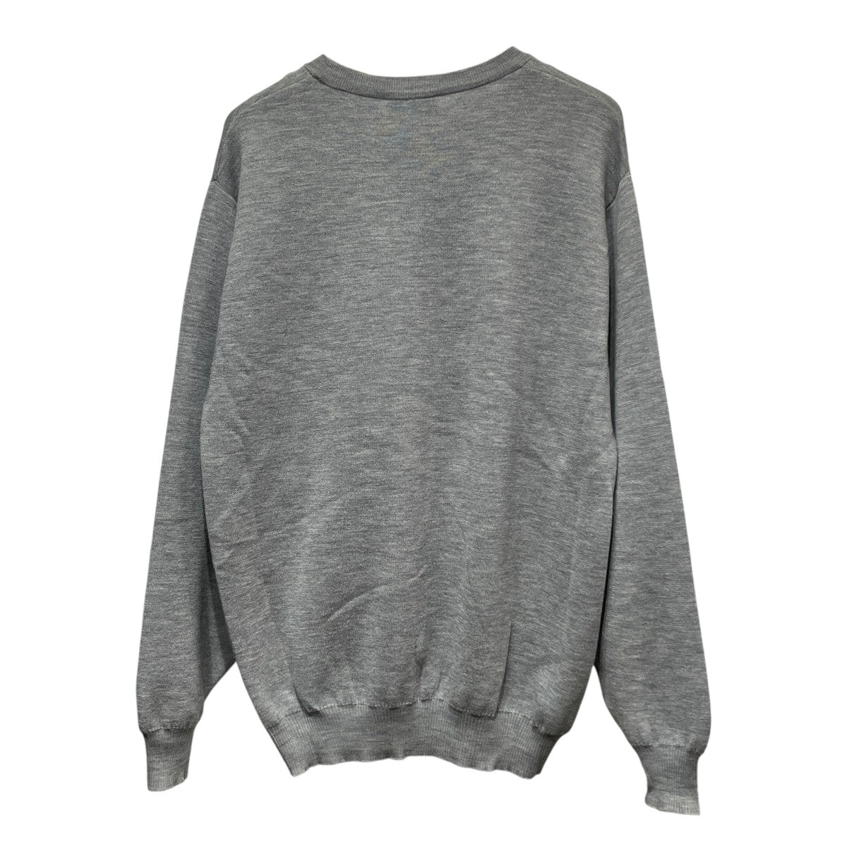JOHN SMEDLEY(ジョンスメドレー) ウールニット グレー サイズ L