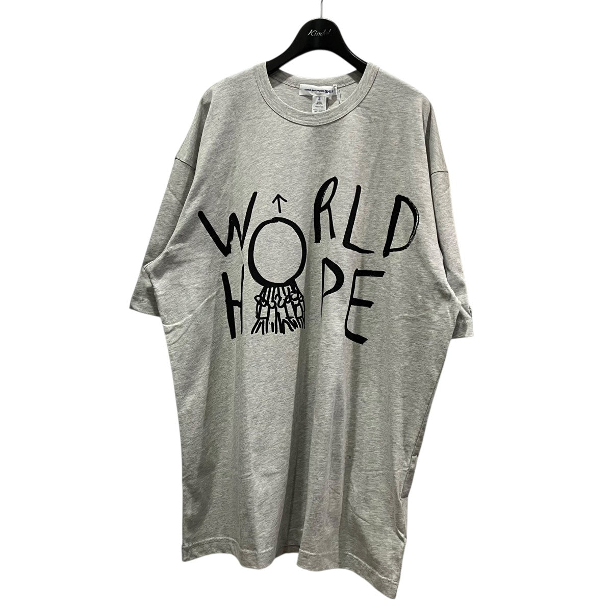 COMME des GARCONS SHIRT 26SSプリントTシャツFQ-T035 古着・中古-1枚目のアイテム画像