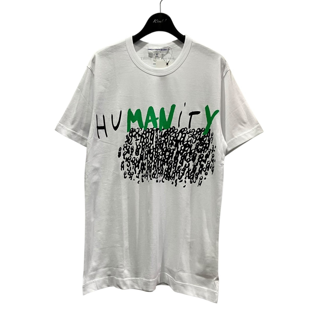 COMME des GARCONS SHIRT 26SSプリントTシャツFQ-T030 古着・中古-1枚目のアイテム画像