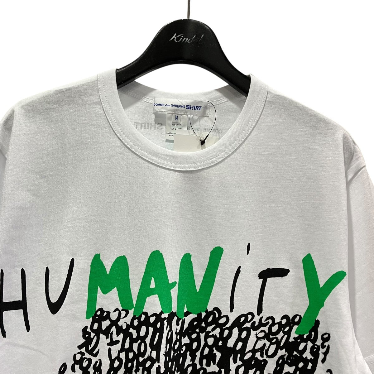 COMME des GARCONS SHIRT 26SSプリントTシャツFQ-T030 古着・中古-3枚目のアイテム画像