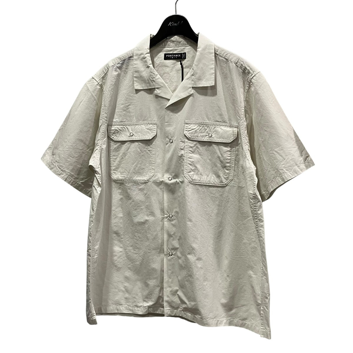 O C STRIPE WORK SHIRT半袖ワークシャツPC01C009-SH02