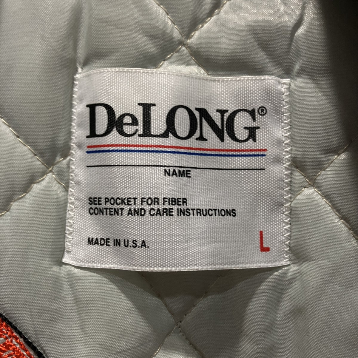 DeLONG ナイロンスタジャン 古着・中古-6枚目のアイテム画像